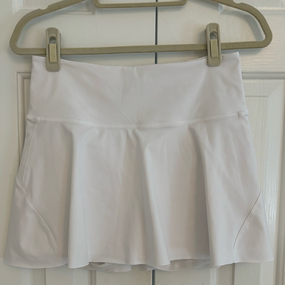 White Athleta Ace Tennis Skort 13.5 Size Small